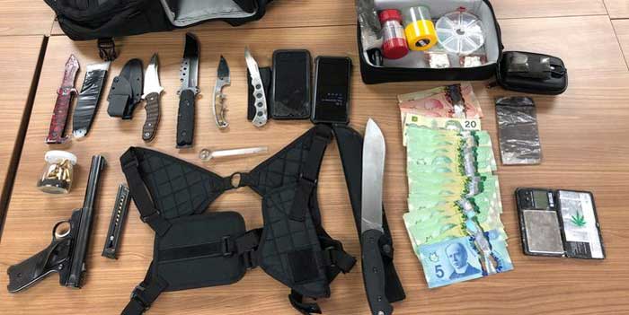 Court Briefs:  out of town suspects appear on weapons charges