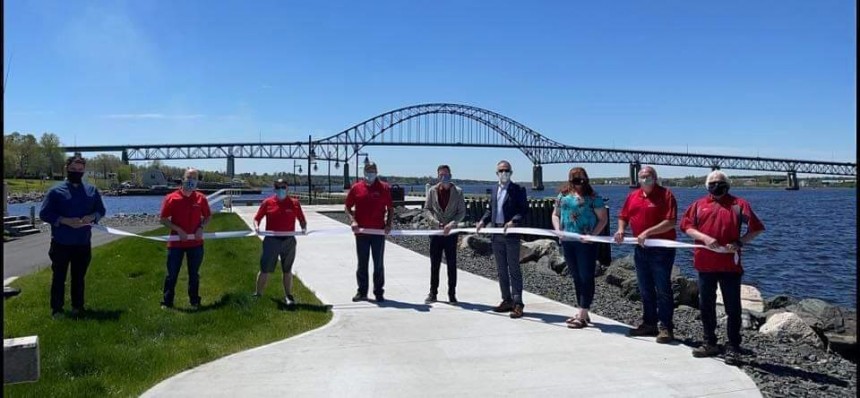 Council cuts ribbon on Station Wharf