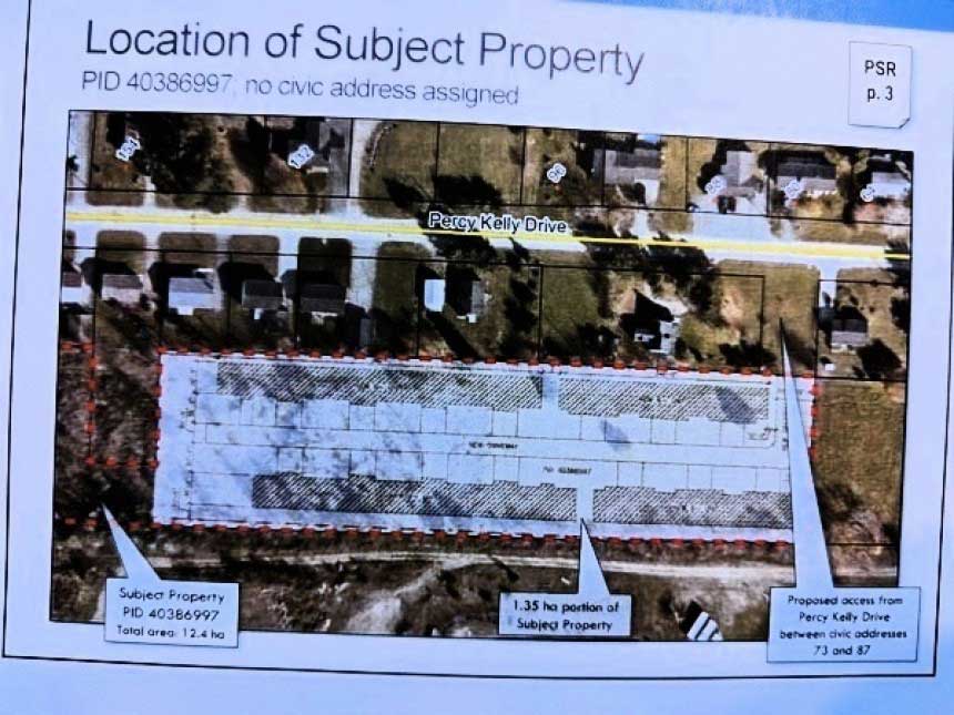 City signs agreement for Percy Kelly Drive row house development