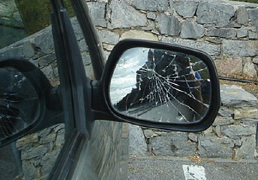 Court Briefs: frustration and anger leads to damaged police car