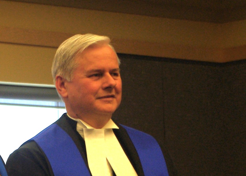 Cripps sworn in as new Judge for Miramichi