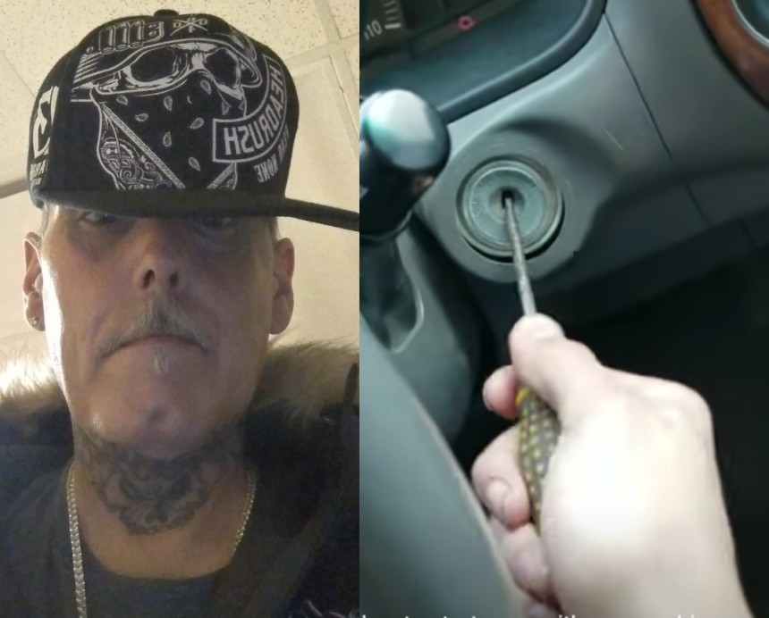 Trafficker brings stolen truck to garage for repairs