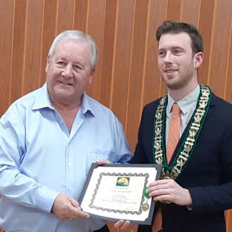 Volunteers honoured at New Year Levee