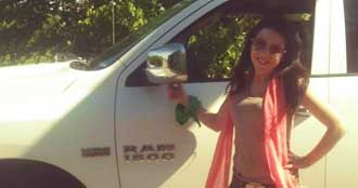 Turcotte runs over boyfriend twice.  Asks for longer jail sentence