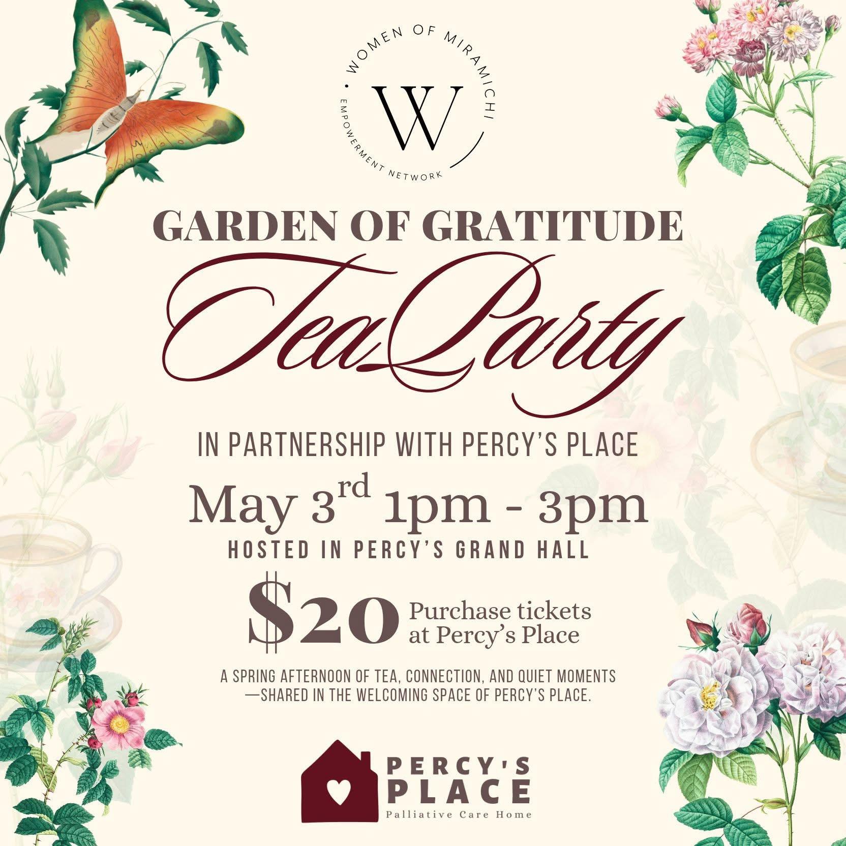 Garden of Gratitude Tea Party