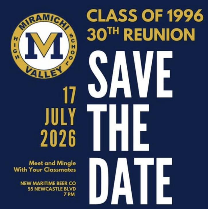 July 17:  MVHS Class of  96 reunion
