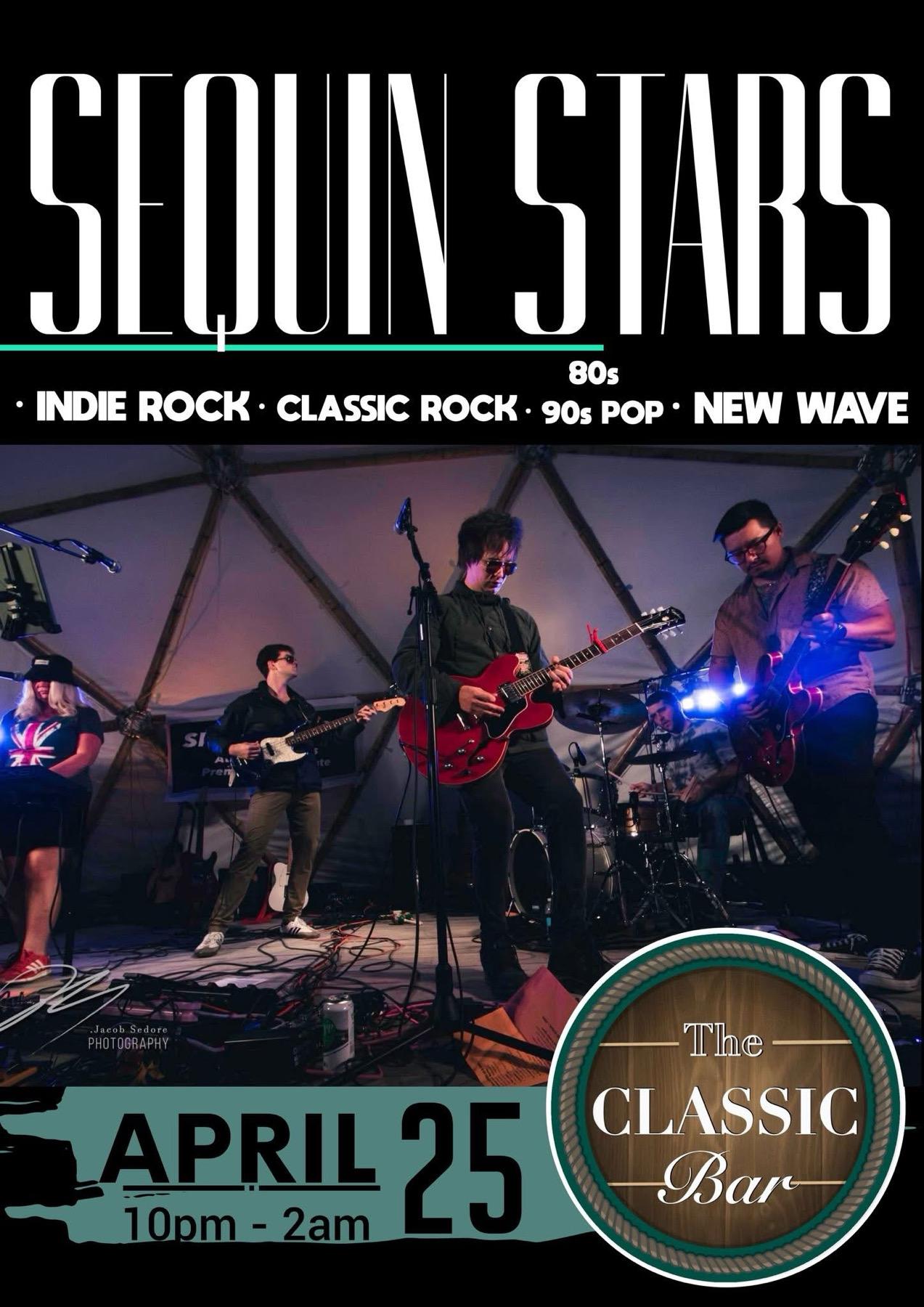 April 25th-Sequin Stars The Classics