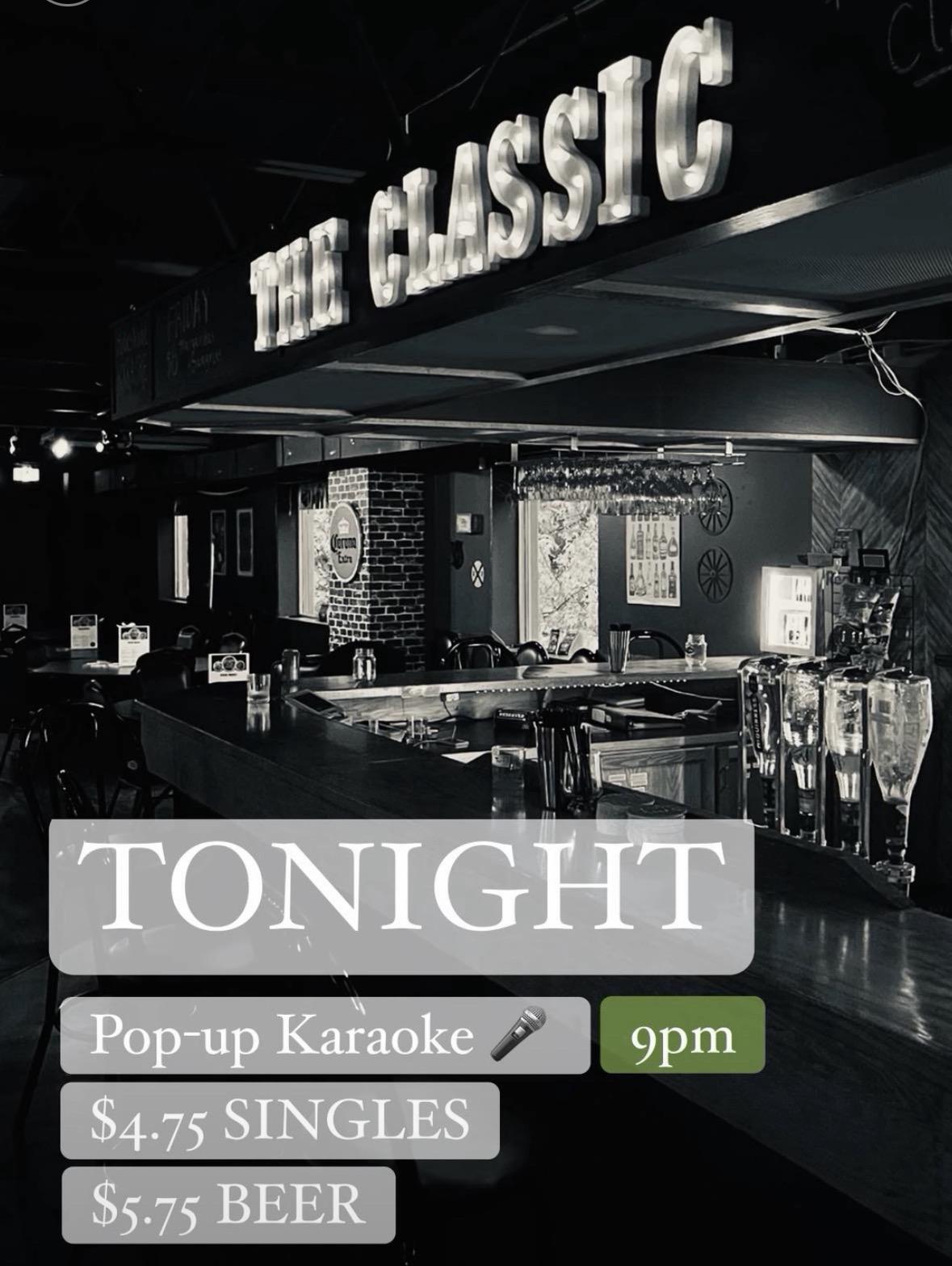 April 30 & May 1-Karokee @ The Classics