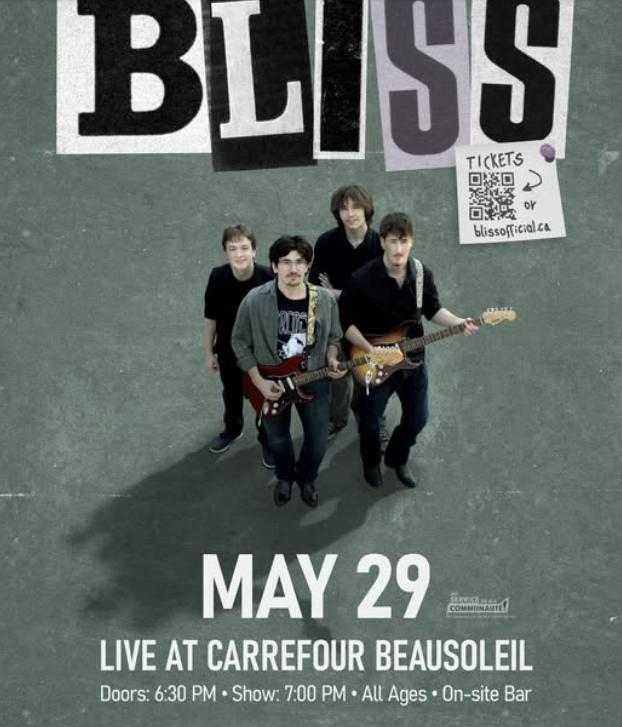 May 29:  BLISS Live at Carrefour
