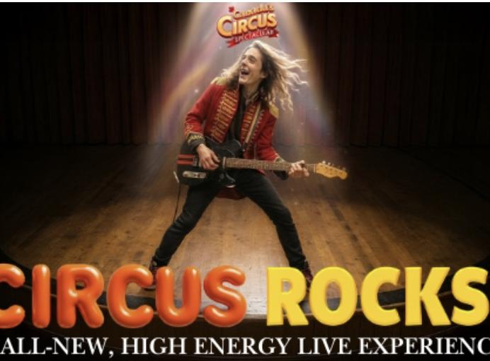 June 1:  Circus Rocks, Live experience