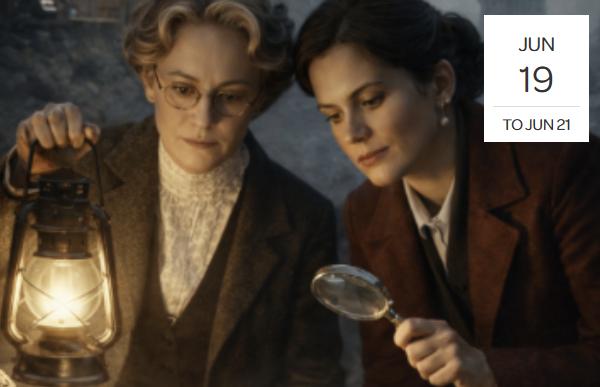 June 19-21:    ‍The Case of the Inscrutable Skull