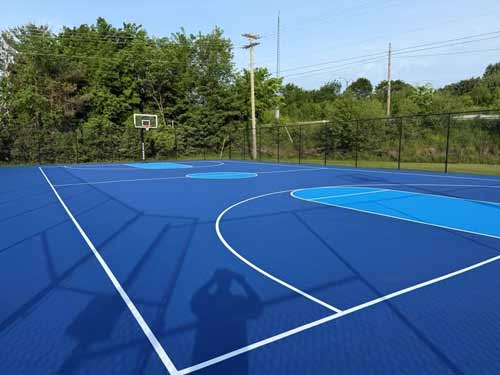 Outdoor rec progress at Newcastle site