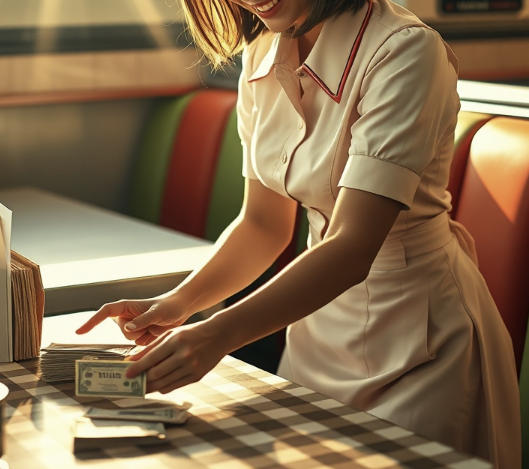 $60K:  waitress sentenced for 2 year fraud