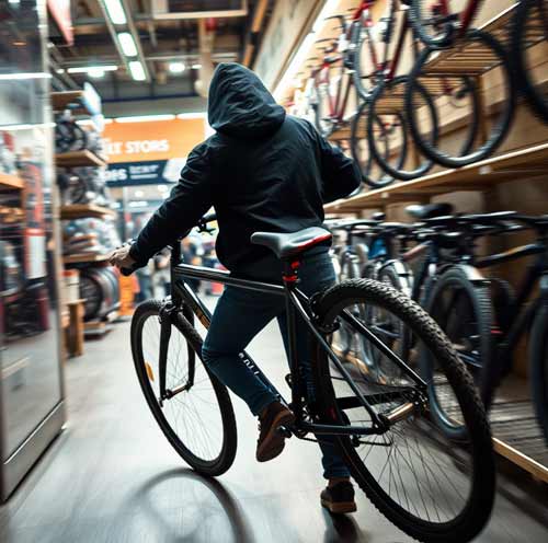 Positive progress = probation for bike thefts