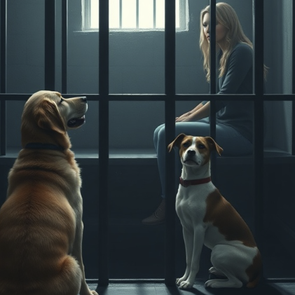 Woman skips drug sentencing again  to rehome dogs