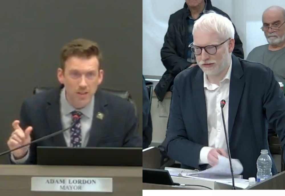 Lordon and Losier Clash at Council Meeting over Howard Street