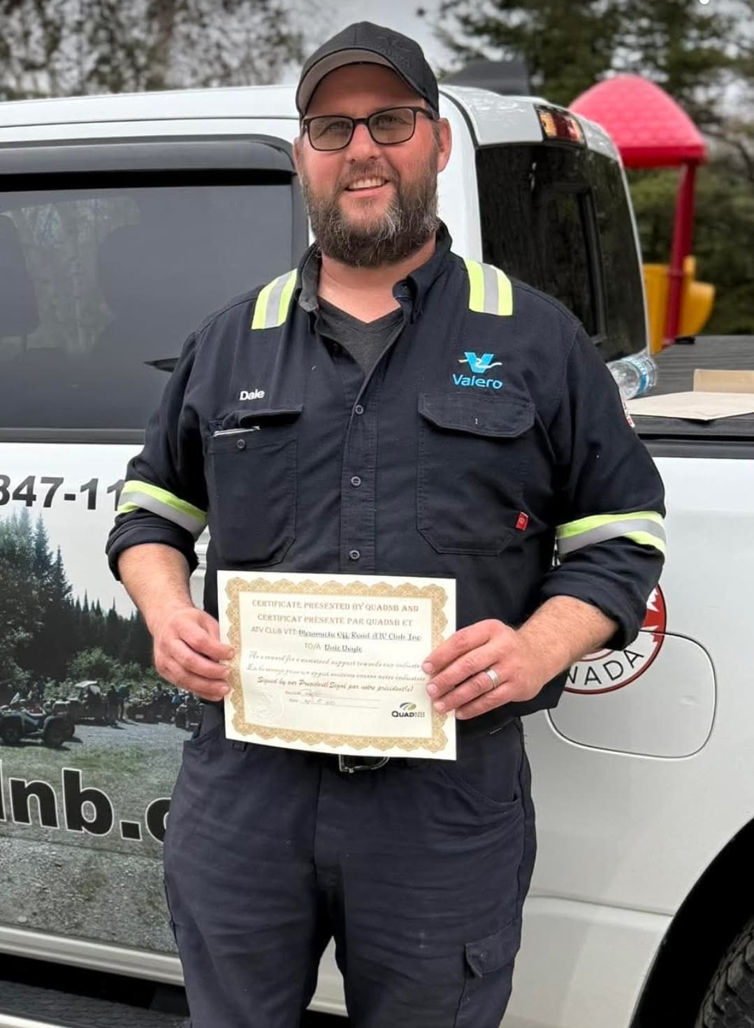 QuadNB recognizes efforts of Dale Doyle