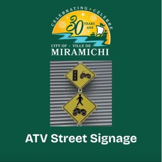 New ATV Street Signs