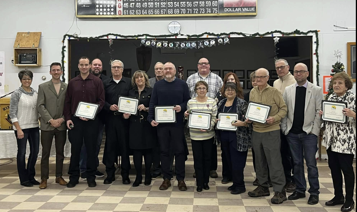 Volunteers receive recognition at New Years levee