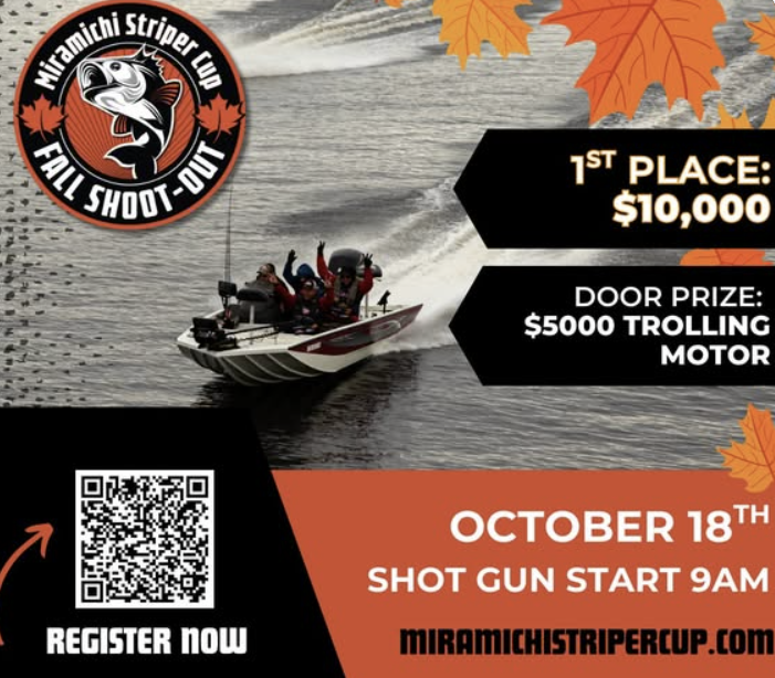 Oct 18:  Striper Cup Shoot Out