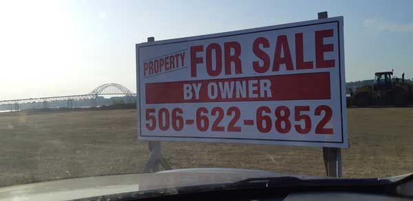 Land For Sale:  Construction projects on hold?