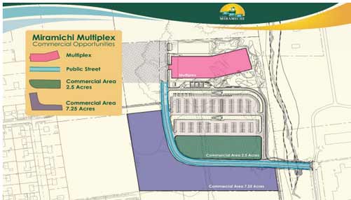 City promotes commercial property near multiplex