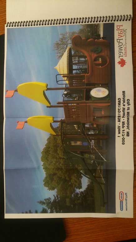 Rotary and City combine funds on new playground